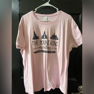 Disney ‘The Mountains are Calling’ shirt